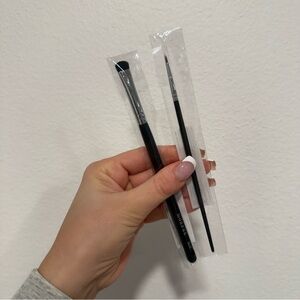 Morphe Eyeshadow Brush Bundle M408 Chisel Shader & M250 Detail Liner Brush